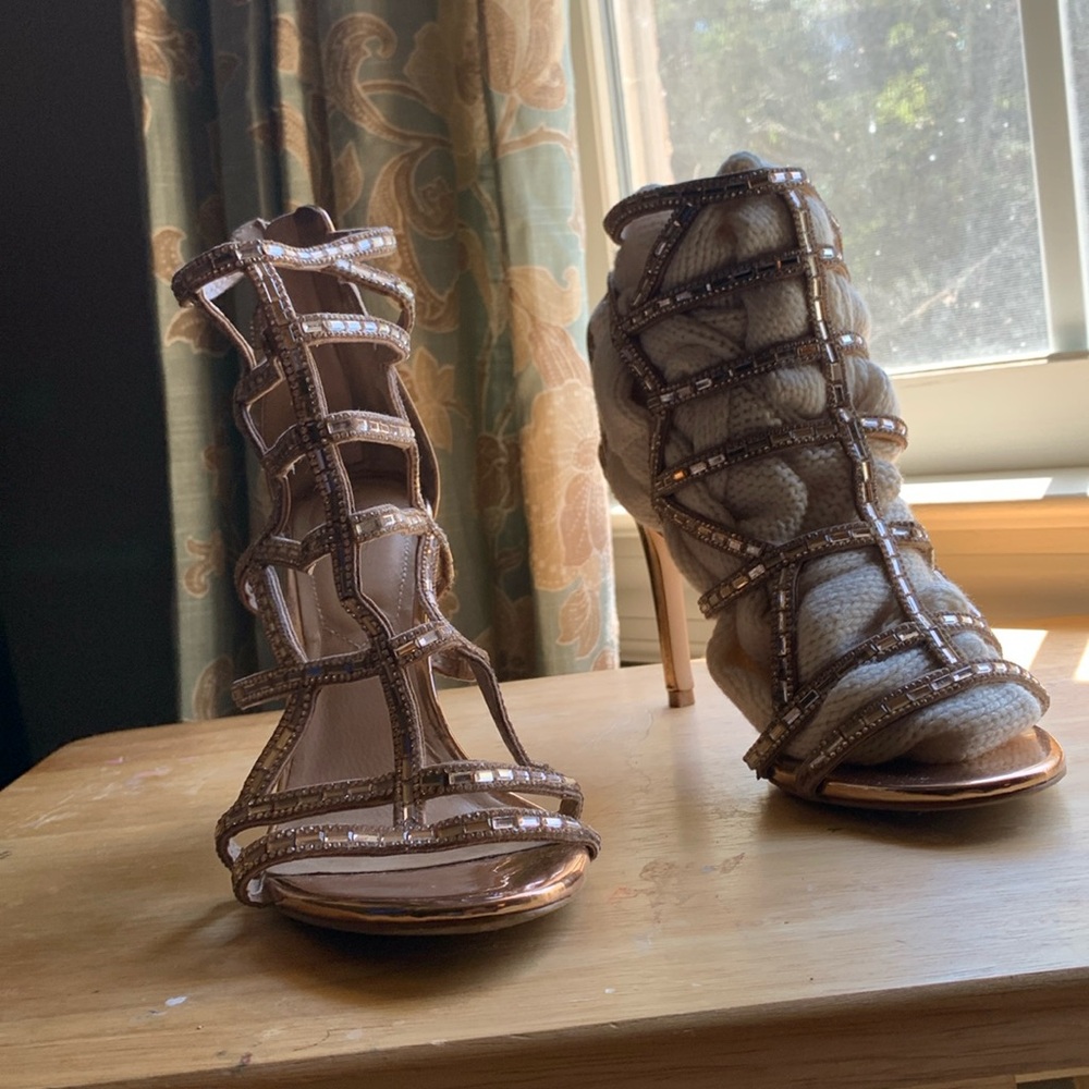 Women strappy heels